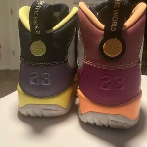 Jordan 9 Women’s Used White Cactus Flower